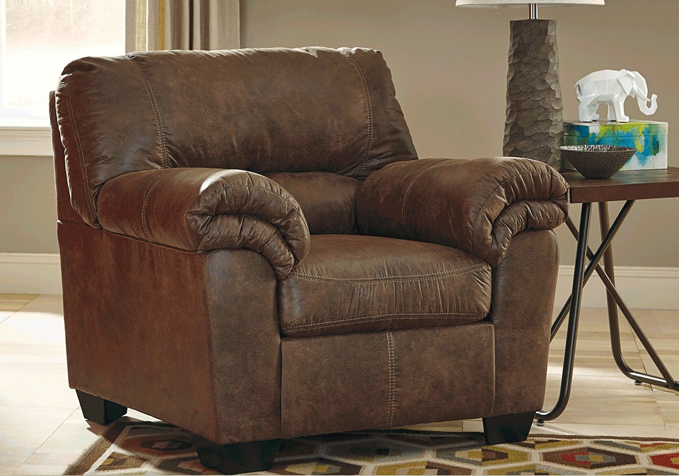 12020-20 BLADEN CHAIR STATIONARY 40X36X38 COFFEE