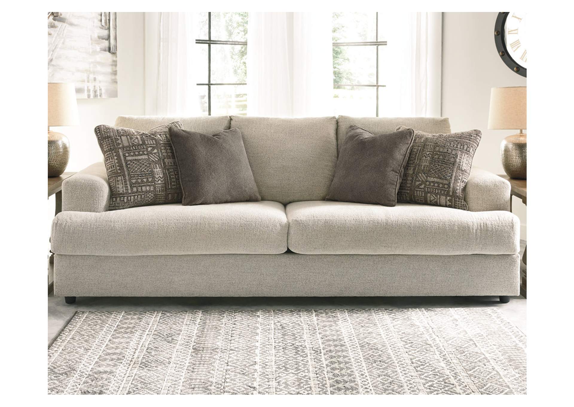 SOLETREN STONE QUEEN SLEEPER SOFA