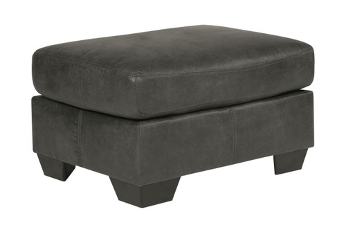 12021-14 BLADEN OTTOMAN STATIONARY 30X23X18 SLATE