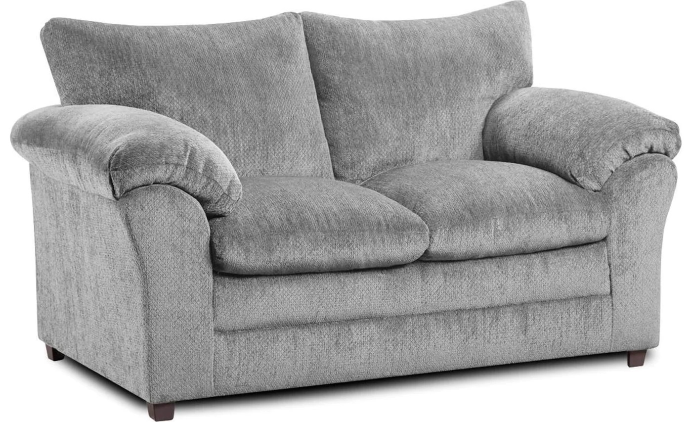 2150-G-L KENNEDY LOVESEAT STATIONARY 66X36X38 GRAY