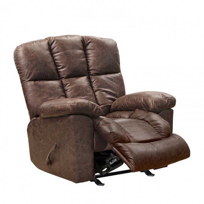 47846-1307-29 MAYFIELD GLIDER/RECLINER W/EXTRA WIDE SEAT MANUAL RECLINING 46X43X45 SADDLE