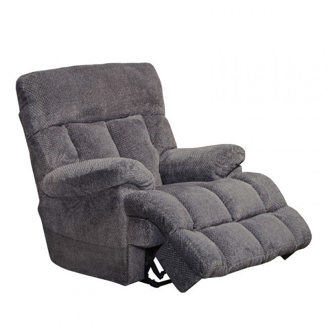 764788-1804-68 STERLING RECLINER W/HEAT & MASSAGE POWER RECLINING 44X45X42 LAY FLAT W/POWER LUMBAR PEWTER