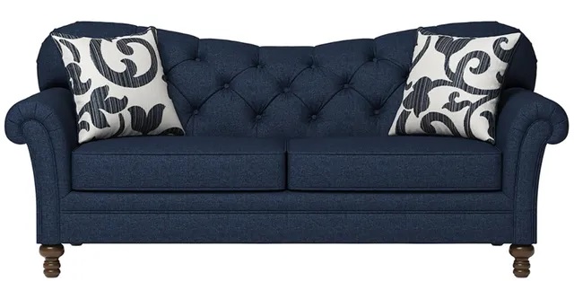 8775-S NAMASTE SOFA STATIONARY 88X38X38 ROYAL