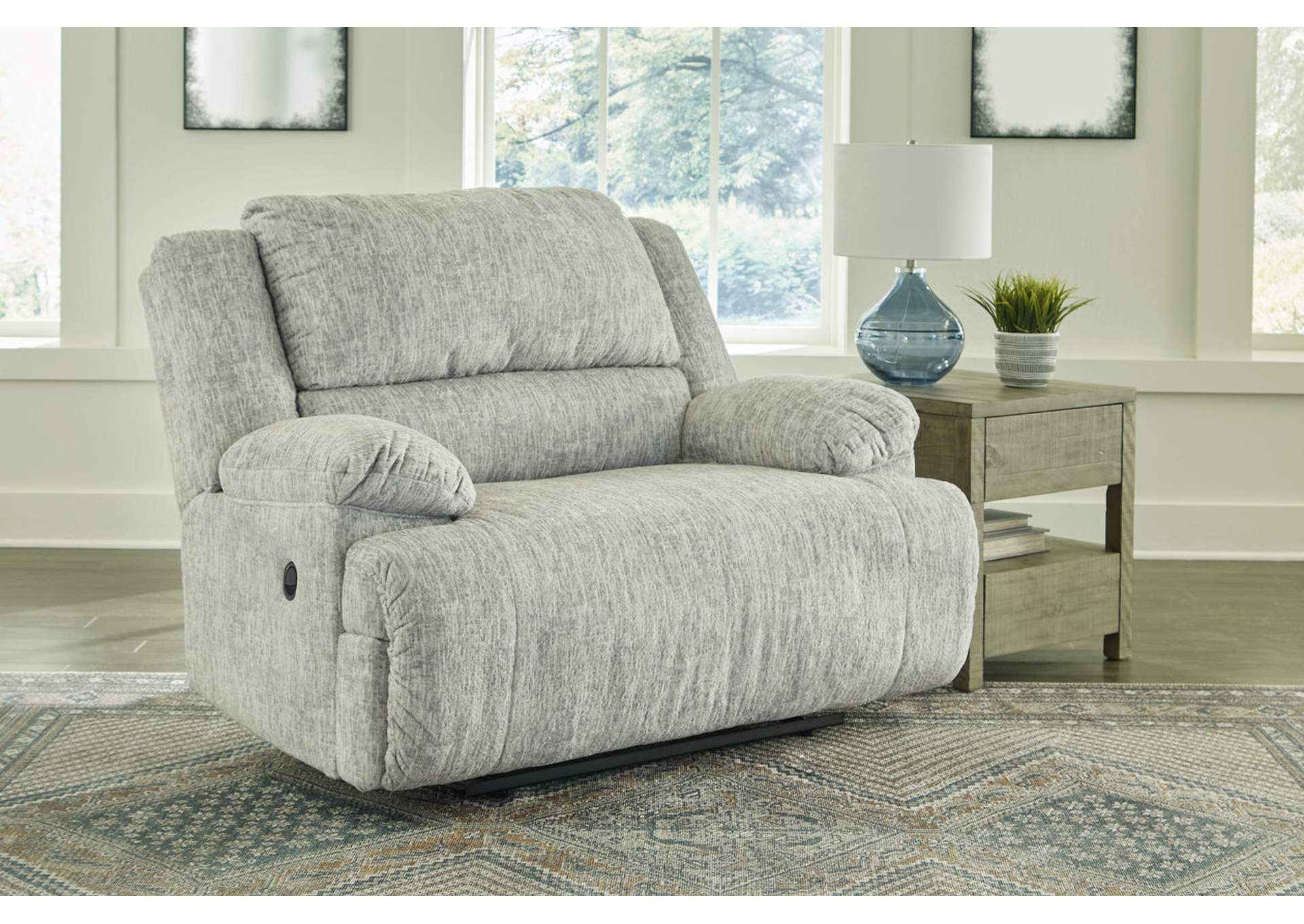 29302-52 MCCLELLAND RECLINER WALL-A-WAY MANUAL RECLINING 57X39X40 GRAY