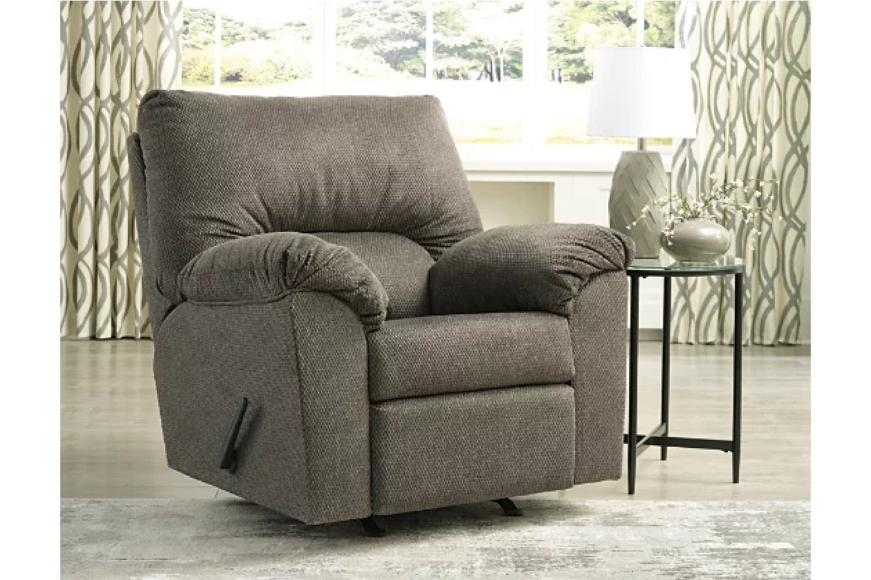 29502-25 NORLOU ROCKER/RECLINER MANUAL RECLINING 41X42X41 FLANNEL