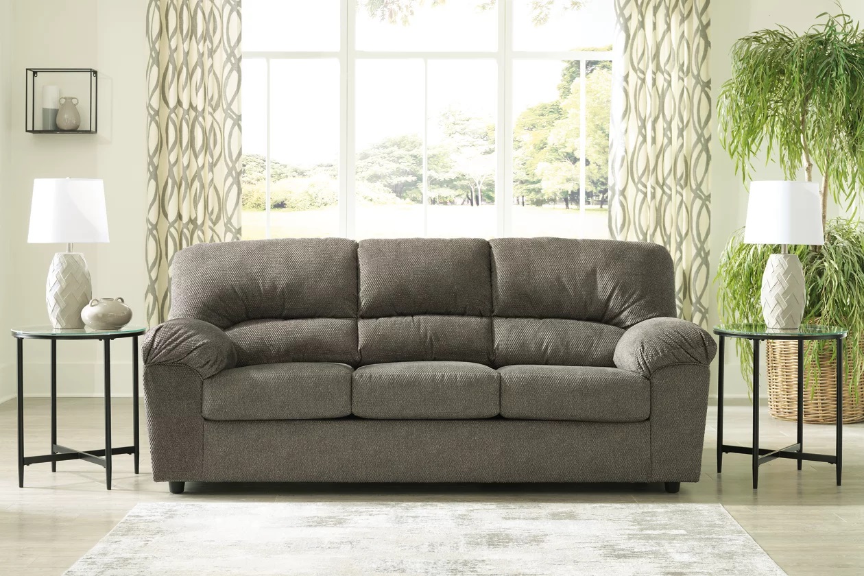 29502-38 NORLOU SOFA STATIONARY 81X38X36 FLANNEL