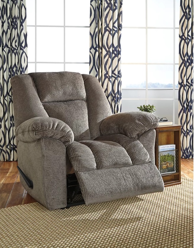 363-01-29 NIMMONS RECLINER WALL-A-WAY MANUAL RECLINING 47X41X45 TAUPE