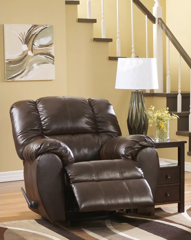 706-03-25 DYLAN ROCKER/RECLINER MANUAL RECLINING 41X40X40 DURABLEND ESPRESSO