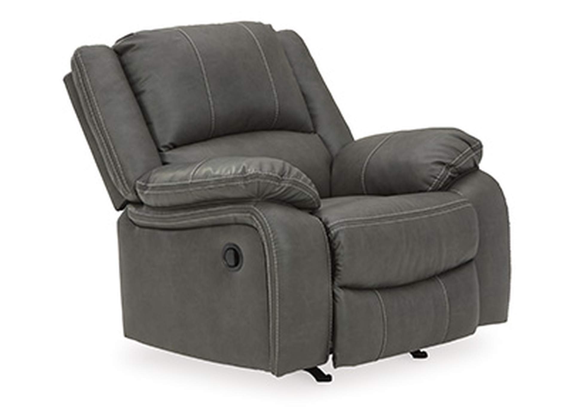 77103-25 CALDERWELL RECLINER MANUAL RECLINING 42X40X40H GRAY