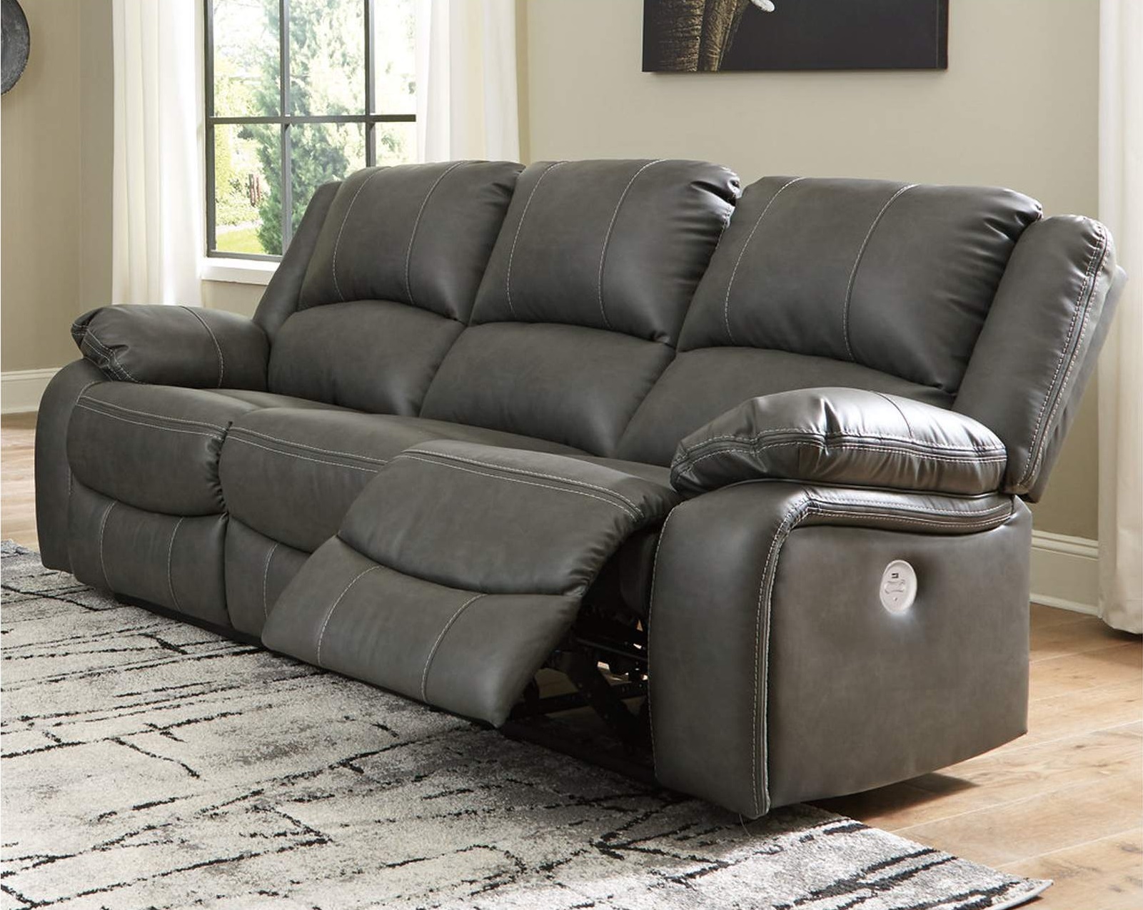 77103-87 CALDERWELL SOFA POWER RECLINING 88X40X40H