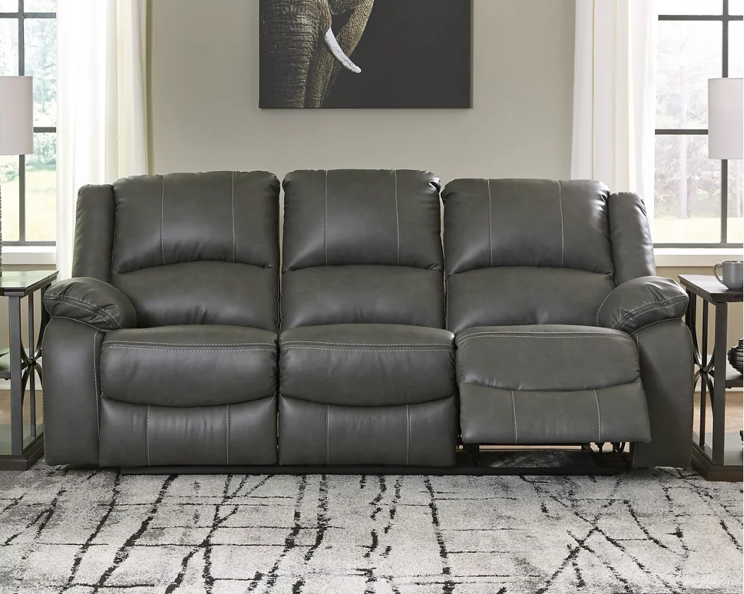 77103-88 CALDERWELL SOFA MANUAL RECLINING 88X40X40 STEEL