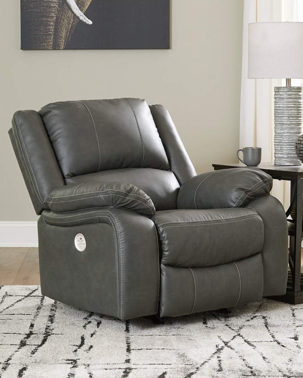 77103-98 CALDERWELL RECLINER POWER RECLINING 42X40X40H GRAY