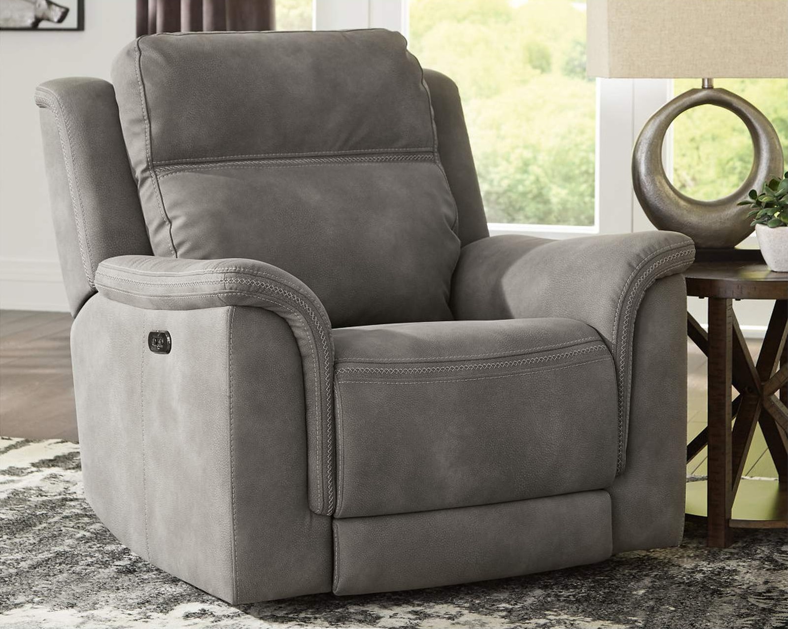 59301-13 NEXT-GEN RECLINER ZERO GRAVITY W/ADJUSTABLE HEADREST & USB POWER RECLINING DURAPELLA SLATE