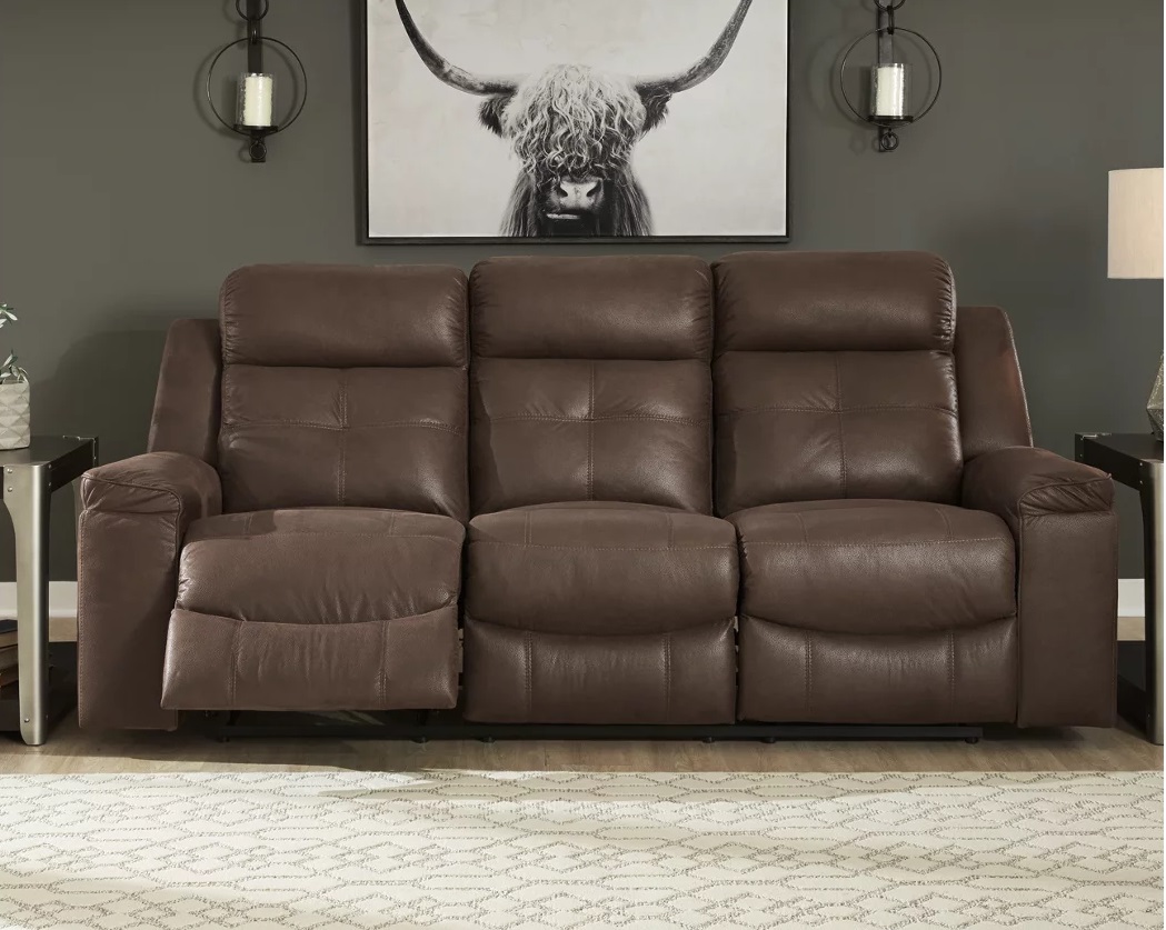 86704-88 JESOLO SOFA MANUAL RECLINING 88X40X42 COFFEE