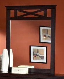 230-01 TYLER MIRROR 37X02X47 ESPRESSO