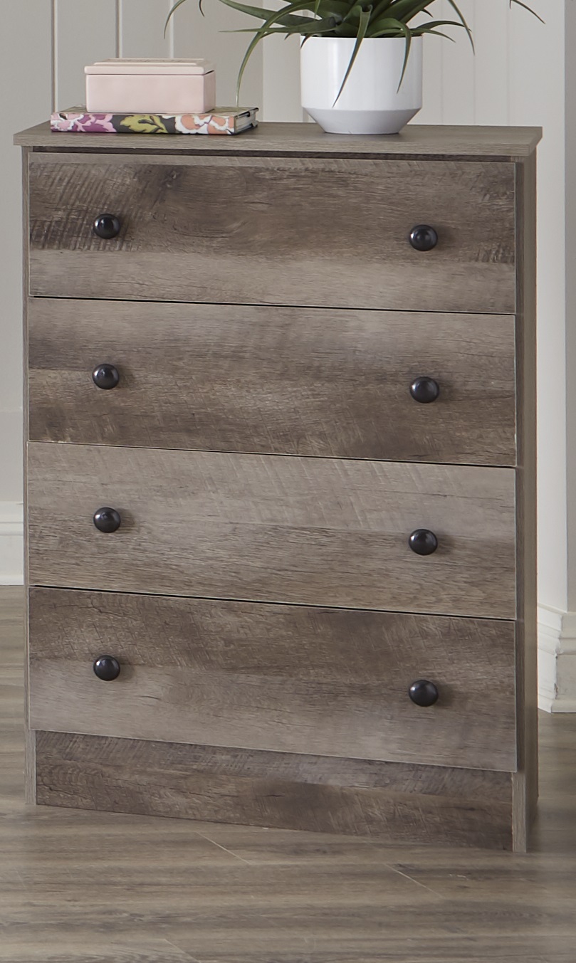 4-194-04 PROMO CHEST 4 DRAWER 27X15X39 GRAY