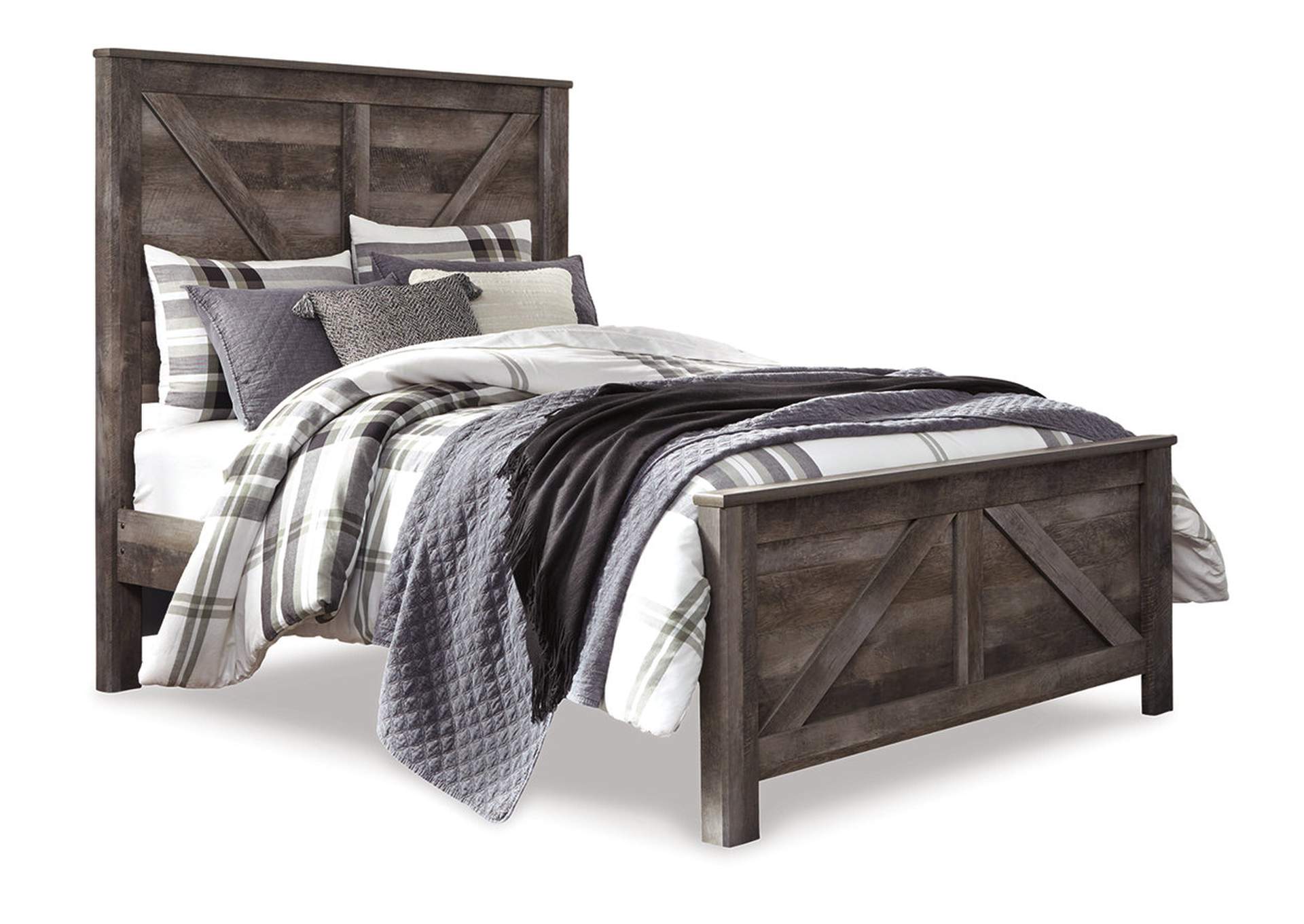 Wynnlow Queen Crossbuck Panel Bed