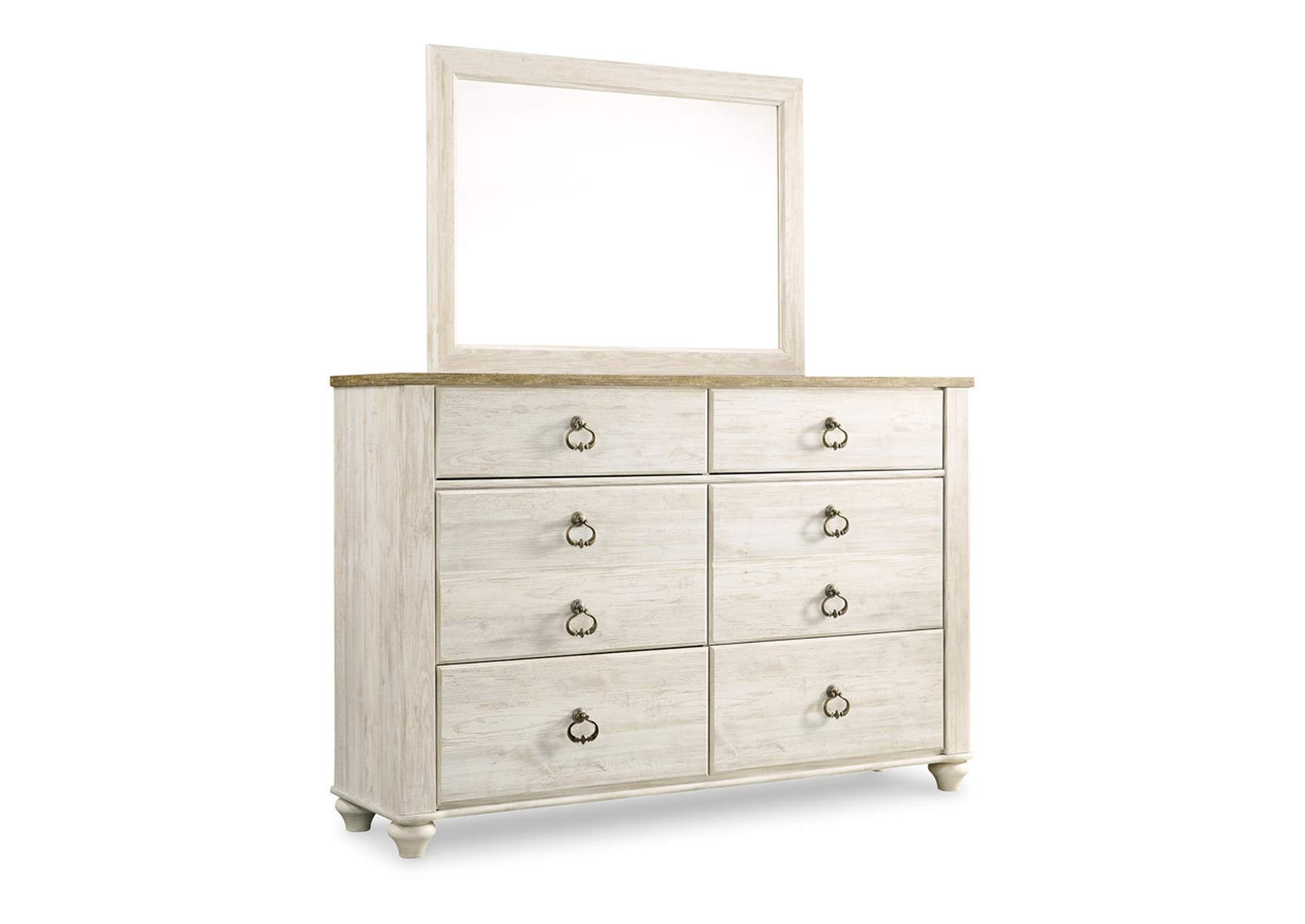 Willowton Dresser and Mirror