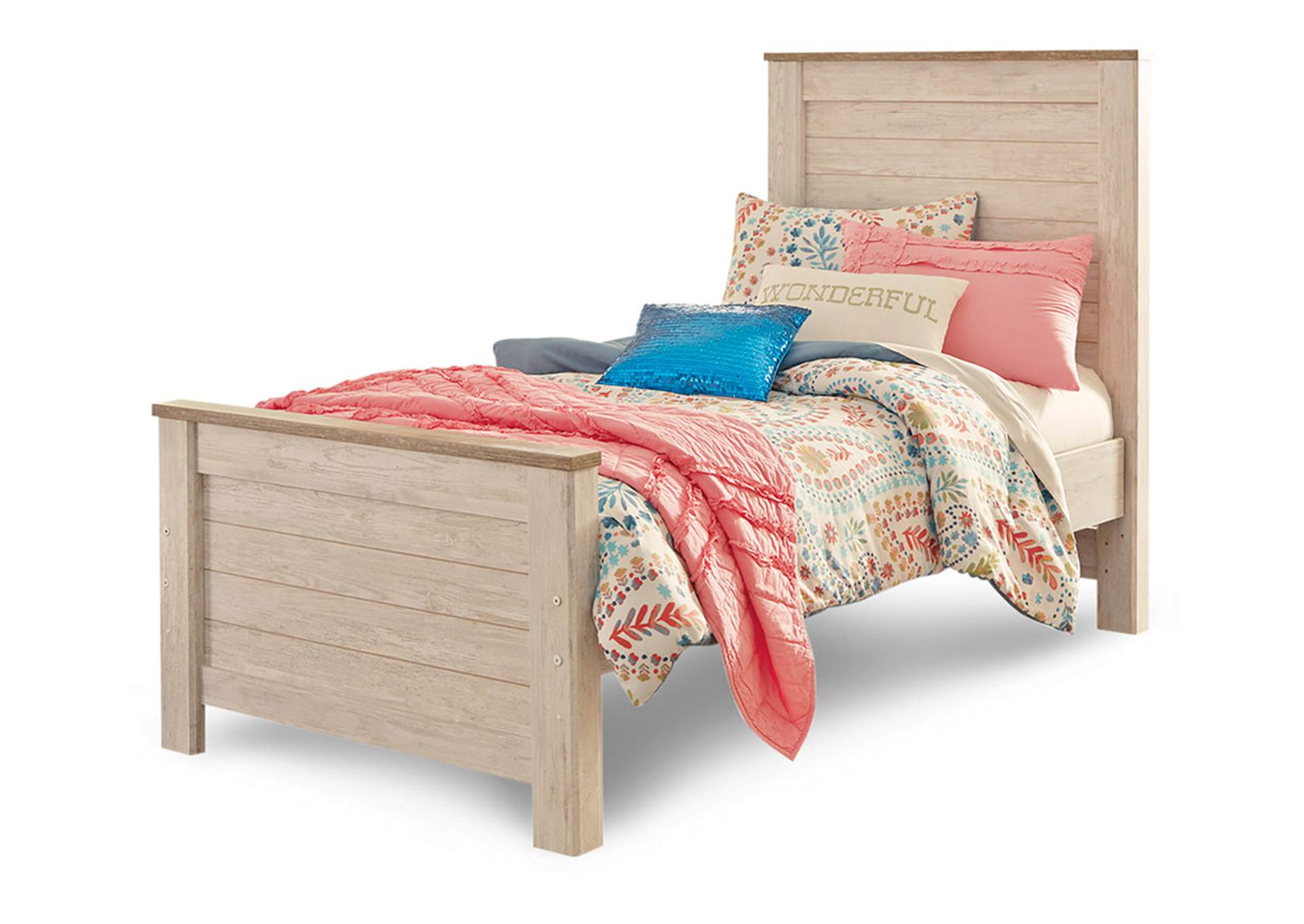 Willowton Twin Panel Bed