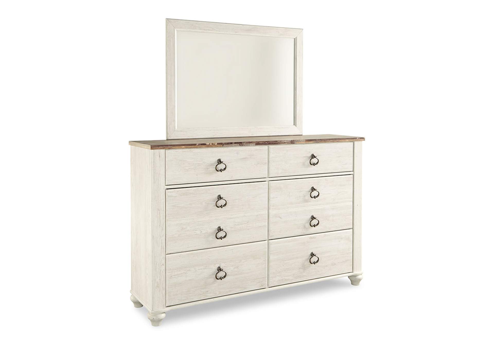 Willowton Dresser and Mirror