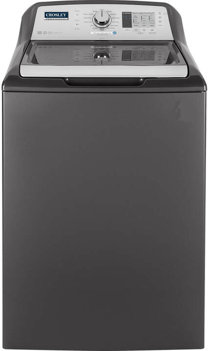 Crosley Professional - Top Load Electric Dryer - Diamond Gray