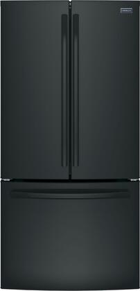 Crosley 33 Inch Freestanding French Door Refrigerator - Black