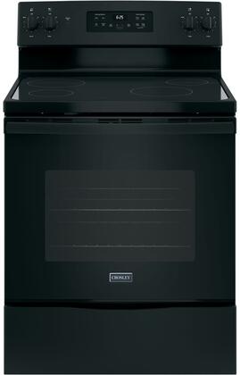 Crosley 30" Smoothtop Electric SELF CLEAN Range - Black