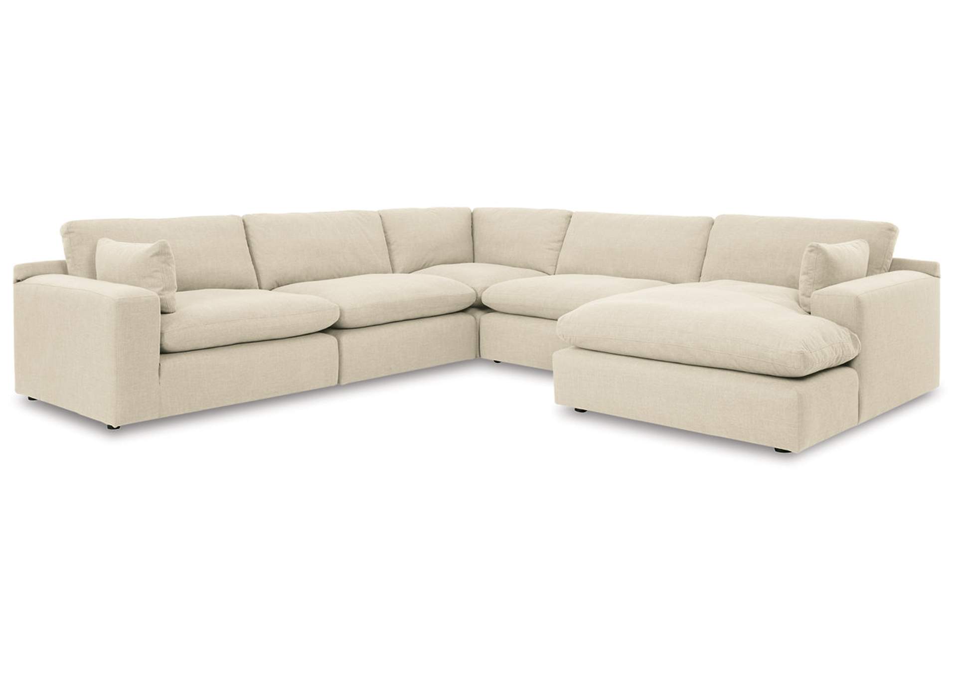 Elyza 5-Piece Sectional with Chaise