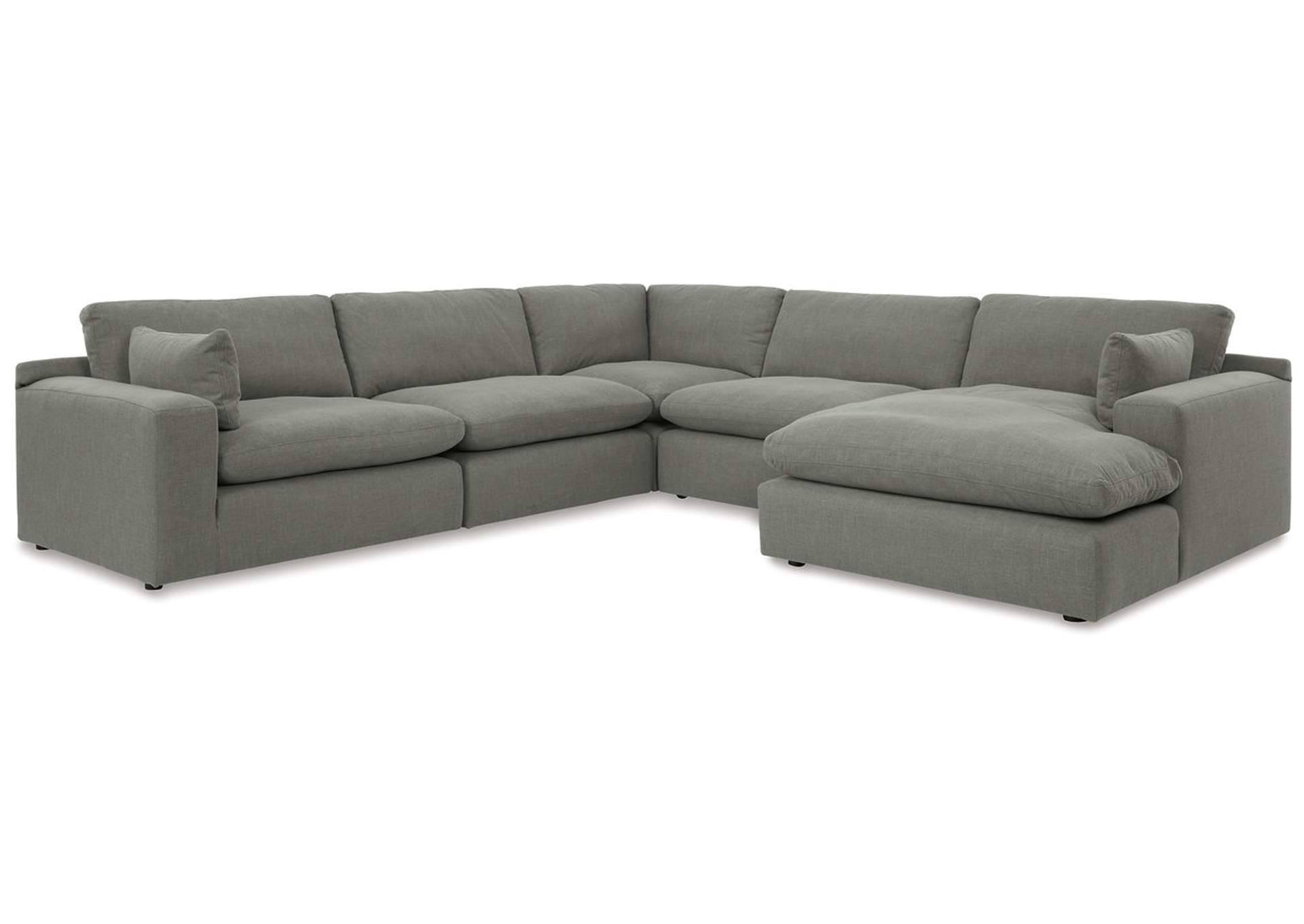 Elyza 5-Piece Sectional with Chaise