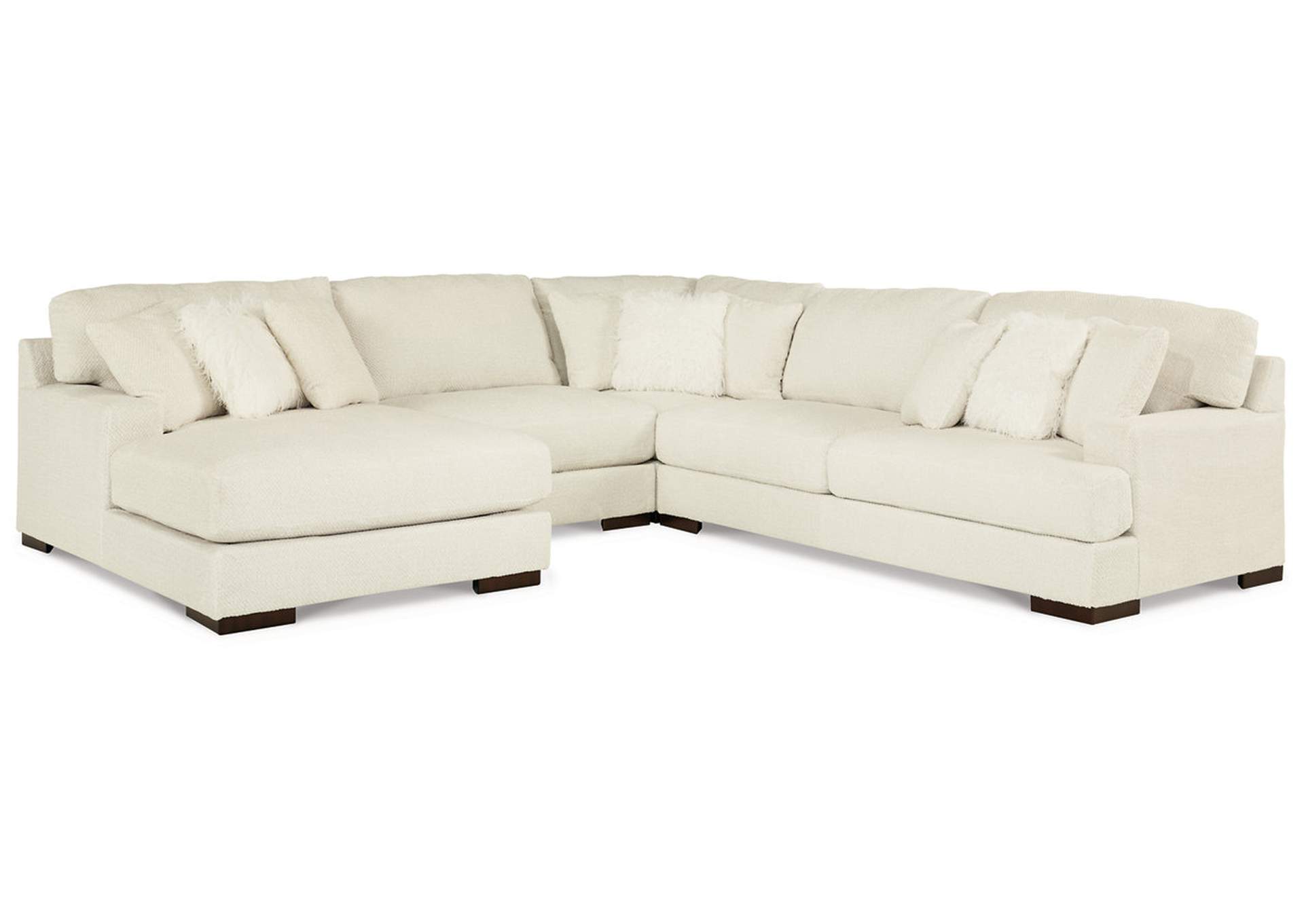 Zada 4-Piece Sectional with Chaise