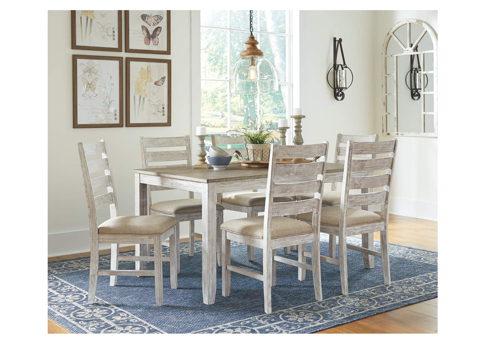 Skempton Dining Table and Chairs (Set of 7)