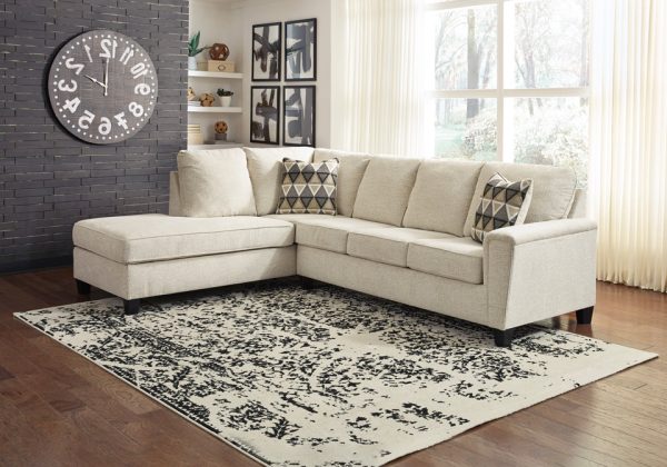 Abinger Natural 2pc. LAF Chaise Sectional
