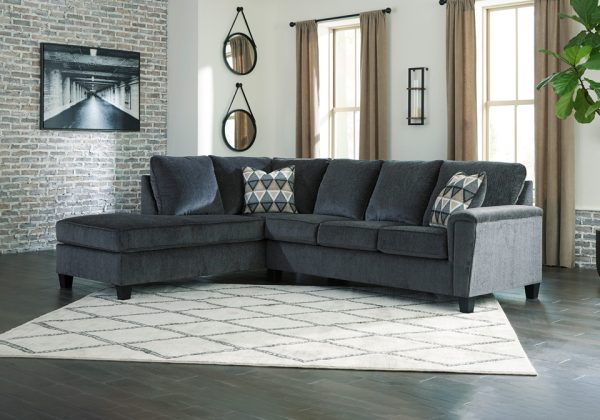Abinger Smoke 2pc. LAF Chaise Sectional
