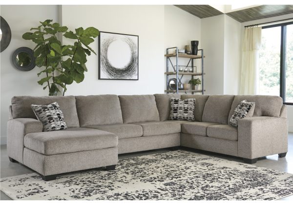 Ballinasloe Platinum 3pc. LAF Chaise Sectional
