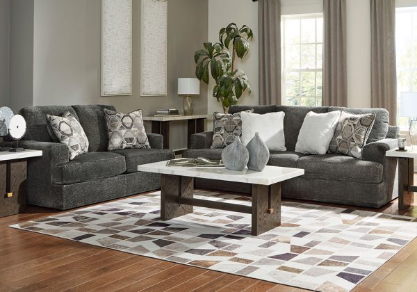 Karinne Smoke Sofa Set