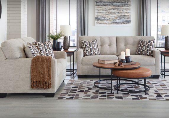 Mahoney Pebble Sofa Set