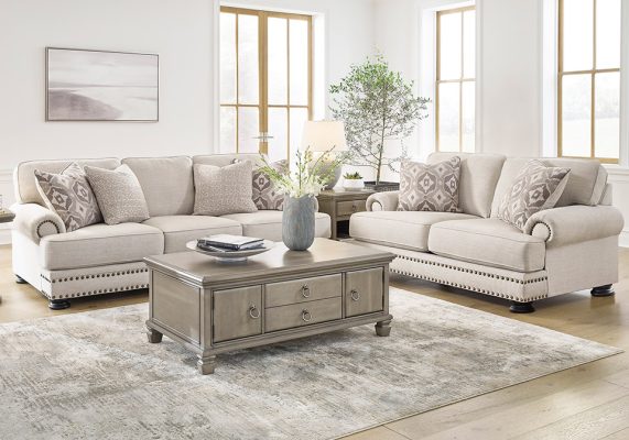 Merrimore Linen Sofa Set