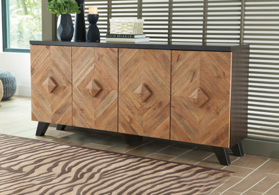 Robin Ridge Brown Accent Cabinet