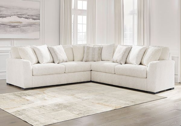 Chessington Ivory 3pc. Sectional
