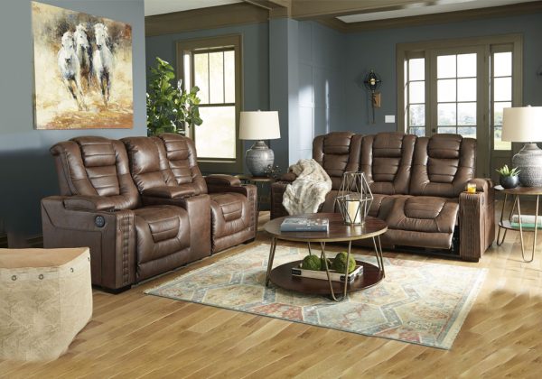 Owner’s Box Thyme Power Reclining Sofa Set