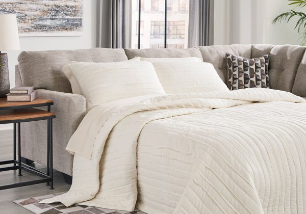 Mahoney Pebble 2pc. Sleeper Sectional w/ RAF Chaise