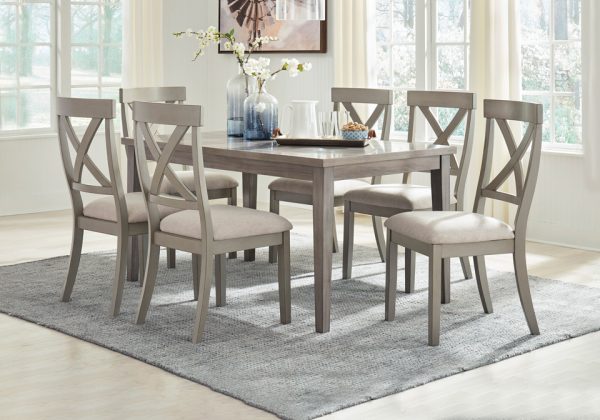 Parellen Gray 7pc. Dining Set