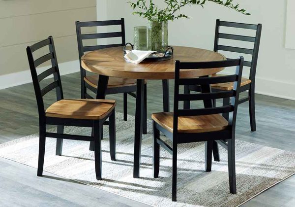 Blondon Two-Tone 5pc. Dining Set