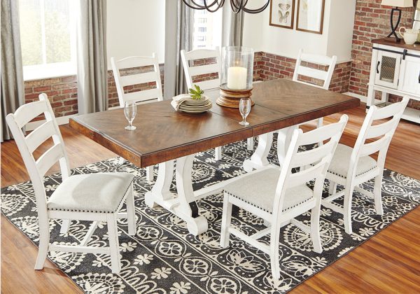 Valebeck Two-Tone 7pc. Dining Set
