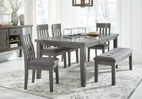 Hallanden Gray 6pc. Dining Set