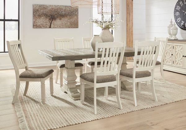 Bolanburg Two-Tone 7pc. Trestle Dining Set