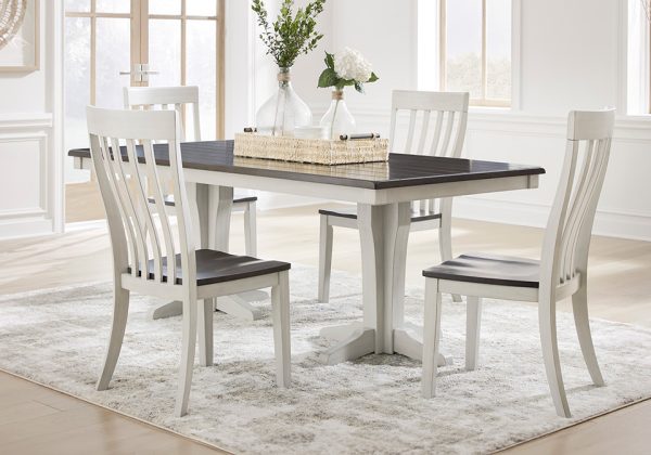 Darborn Two-Tone 5pc. Dining Set