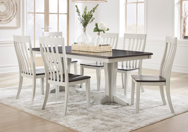 Darborn Two-Tone 7pc. Dining Set