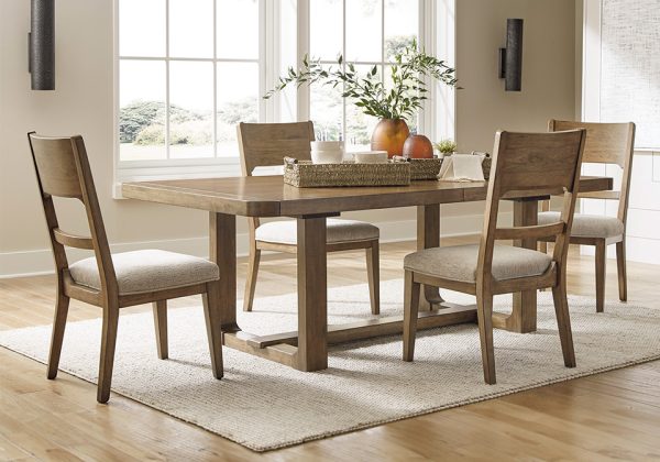 Cabalynn Light Brown 5pc. Dining Set