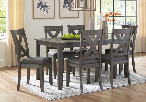 Caitbrook Gray 7pc. Dining Set